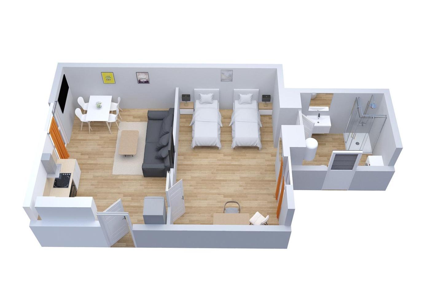 Appartsaintnazaire - Saint Nazaire - 5 Appartements - Centre Ville Εξωτερικό φωτογραφία